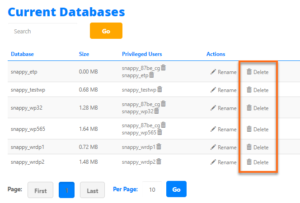 mysql databases