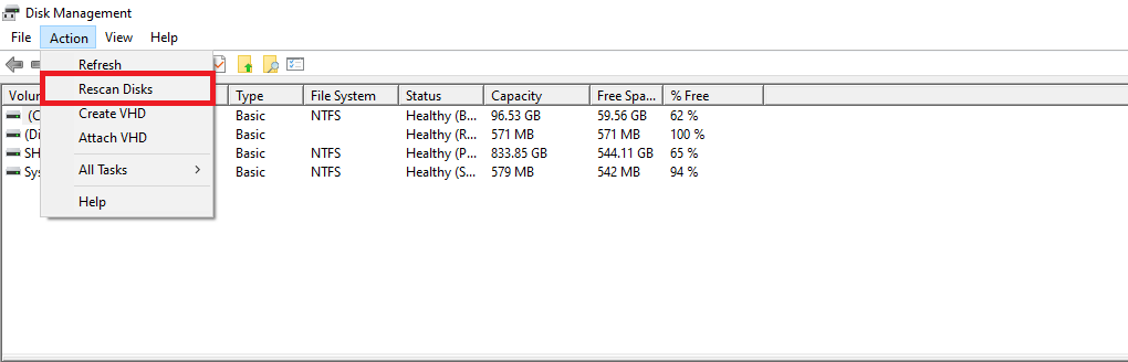 windows extend partition